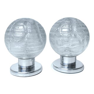 Vintage Space Age Table Lamps from Doria, 1970s, Set of 2 For Sale