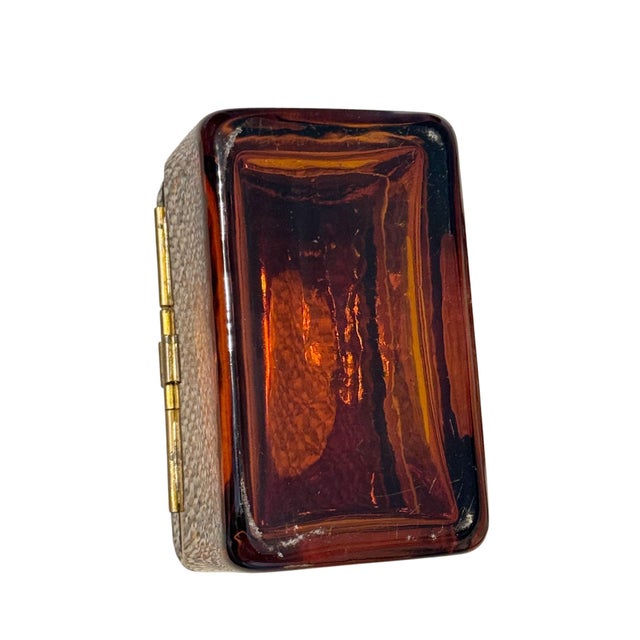 Italian Glass Box For Sale - Image 10 of 10