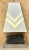 Vintage Boho Chevron Brass And Chrome Faux Fireplace brings sculptural warmth and graphic pattern to a room. Crafted from...