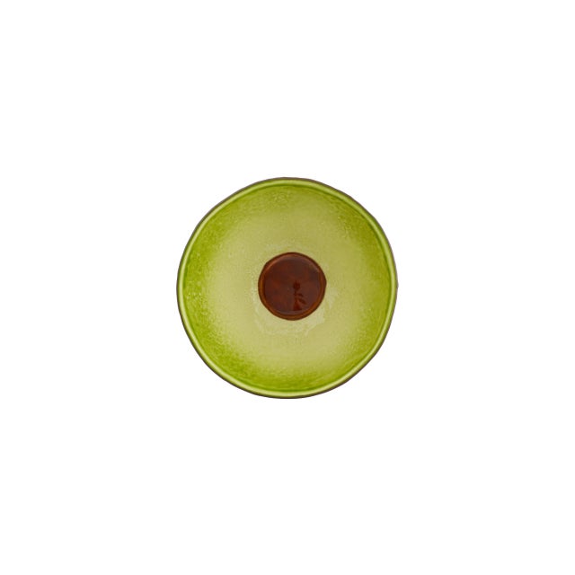 Modern Bordallo Pinheiro Tropical Fruits Avocado Bowls 17 oz., Set of 4 For Sale - Image 3 of 6