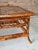 Wood Vintage Brighton Pavilion Scorched Bamboo Coffee Table With Glass Top For Sale - Image 7 of 12