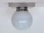 1930s Bauhaus Chrome and Glass Ceiling Lamps, 1930s, Set of 2 For Sale - Image 5 of 9