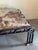 French Art Deco Marble and Iron Coffee Table For Sale - Image 4 of 10