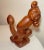 1960s Vintage Hand Carved Modernist Contemporary Wood Figural Sculpture Statue Art For Sale - Image 5 of 14