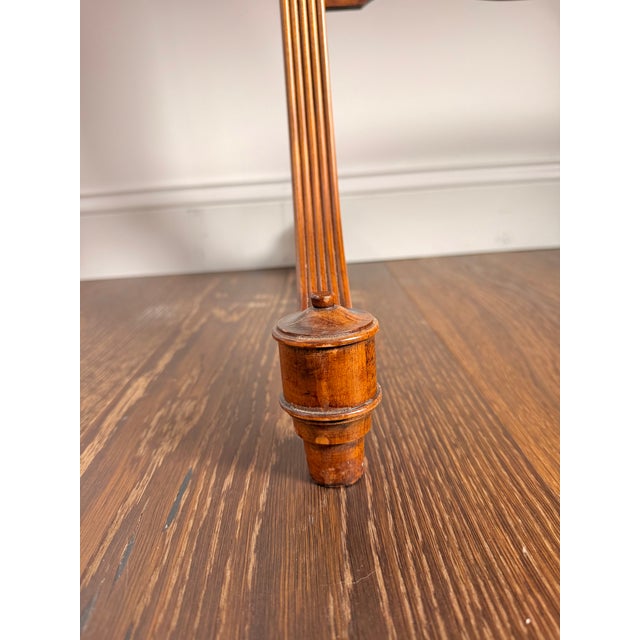 1950s Baker Furniture Mahogany and Burl Wood Writing Desk / Console Table With Gallery Back – Traditional Elegant Design For Sale - Image 10 of 17