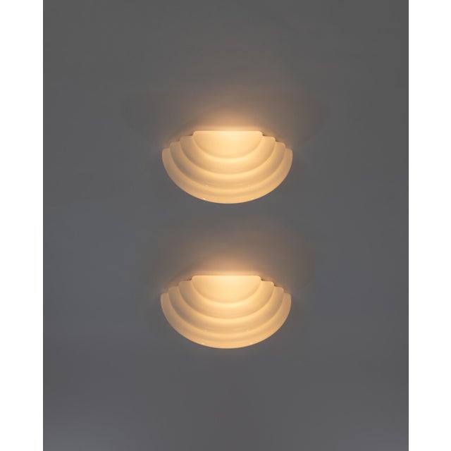 Kumo Wall Lamps by Kazuhide Takahama for Sirrah, 1980s, Set of 2 For Sale - Image 6 of 10
