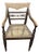Andrianna Shamaris Rare Antique Raffles Arm Chair For Sale