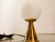 Brass Table Lamp with White Sphere, in Flawless conditions. Designed 1970 to 1979 European Plug (up to 250V).The wiring of...