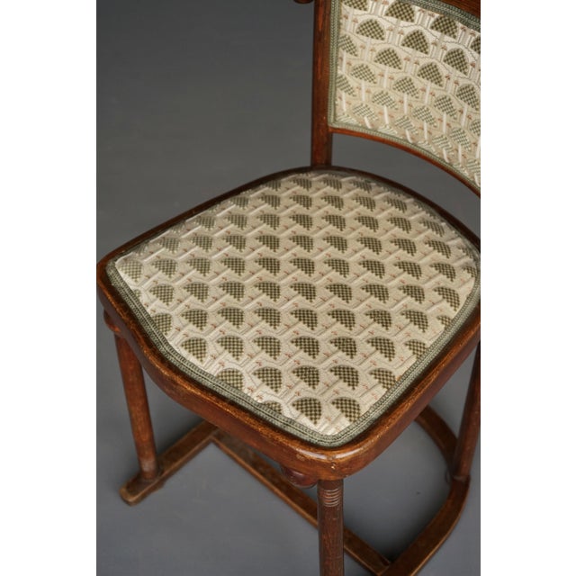 Secessionist Chair attributed to Josef Hoffmann, 1920s For Sale - Image 10 of 16