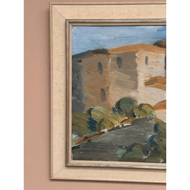 Sven‑erik Markhed, Cityscape, 1950s, Oil Painting, Framed For Sale - Image 4 of 18