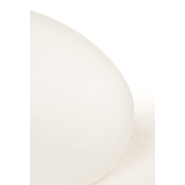 Early 21st Century Ligne Roset 'Dolmen Bebe' Blown Glass Egg Table Lamp