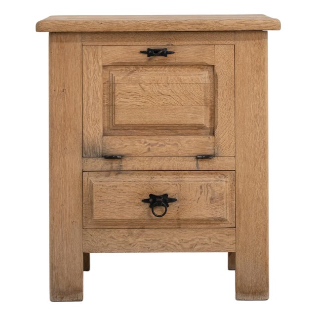 1970s Brutalist Bar Cabinet For Sale