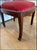 Antique Federal Style Mahogany Side Chair With Red Velvet For Sale In Los Angeles - Image 6 of 9