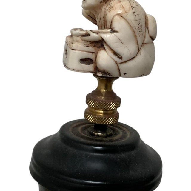 1900 - 1909 Antique Japanese Imari Porcelain Baluster Vase Table Lamps Late Meiji Taisho - a Pair For Sale - Image 5 of 12
