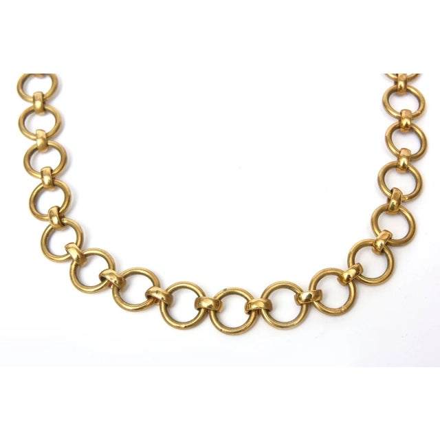 This is part of Chairish’s Costume Jewelry assortment. This ever chic and ever fashionable vintage French signed Yves...