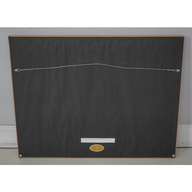 Gold Ray Blacklock Framed & Matted Shepherd's Daughter Print For Sale - Image 8 of 9