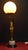 Black Art Deco French Bronze Figural Dancer Table Lamp with Glass Globe,1930s For Sale - Image 8 of 18