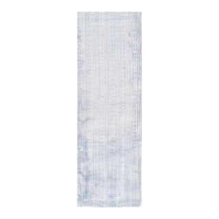 Pasargad DC Modern Hand-Made Bamboo Silk Runner Rug For Sale