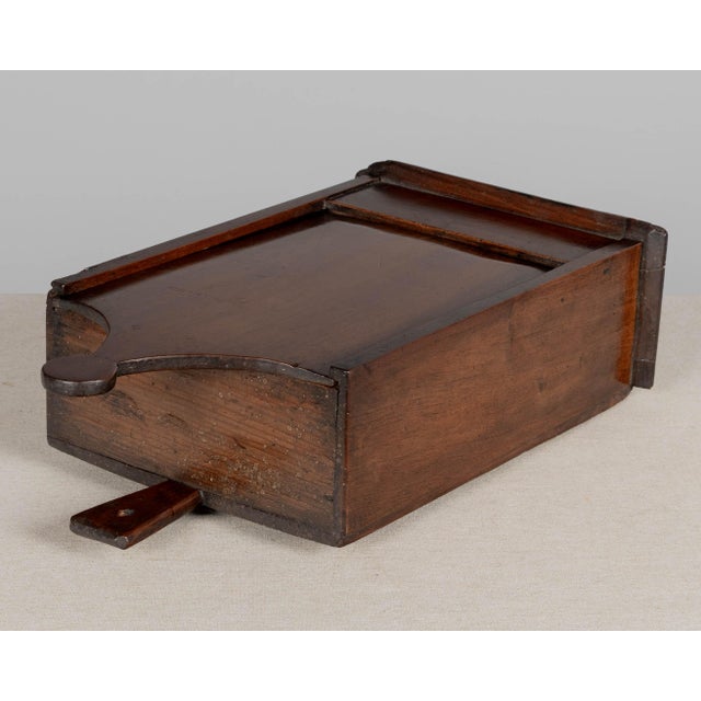 Brown 19th Century French Decorative Box or Fariniere For Sale - Image 8 of 9