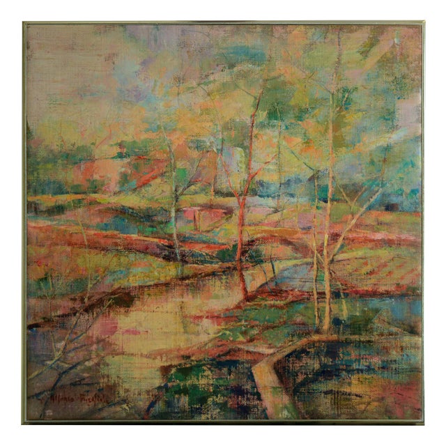 Alfonso Pragliola, Golden Dream, 2019, Oil on Canvas For Sale