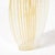 Yellow Mid-Century Hand-Blown Murano Glass Vase W/ White & Yellow Linear Detailing For Sale - Image 8 of 12
