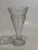Late 20th Century Waterford Cut Crystal Scalloped Rim Footed Vase, 12” For Sale