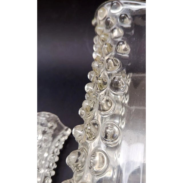 Rostrato Series Vases in Murano Glass attributed to Ercole Barovier for Maestri di Murano, 1960s, Set of 3 For Sale - Image 8 of 12