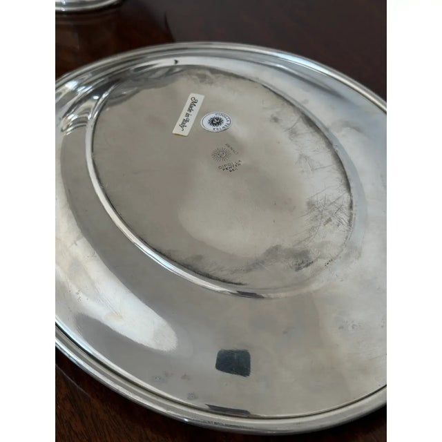 Cipolla Pewter Pheasant Tureen & Under Plate For Sale - Image 11 of 11