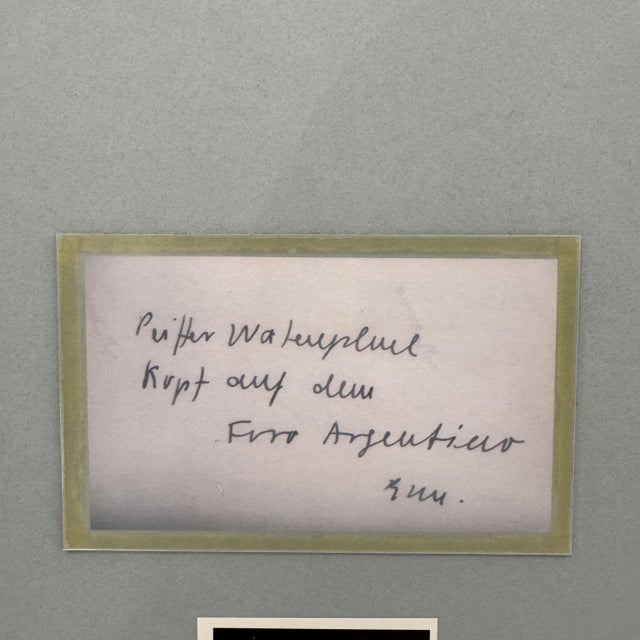 Modern "Rom, auf dem Kapitol" by Max Peiffer Watenphul Italy circa 1930 For Sale - Image 3 of 6