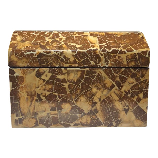 1970s Domed Top Horn Box For Sale