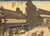 1960 After Hiroshige "The 53 Stations of Tokaido Road: 40th Station" French Ukiyo-E Print For Sale - Image 4 of 12