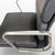 Metal Eames for Herman Miller Soft Pad Management Chair – Charcoal Gray Leather For Sale - Image 7 of 10