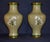 Vintage Chinese Cloisonne Enamel Vases Pair Mirrored Floral Chrysanthemum Mums For Sale - Image 9 of 15