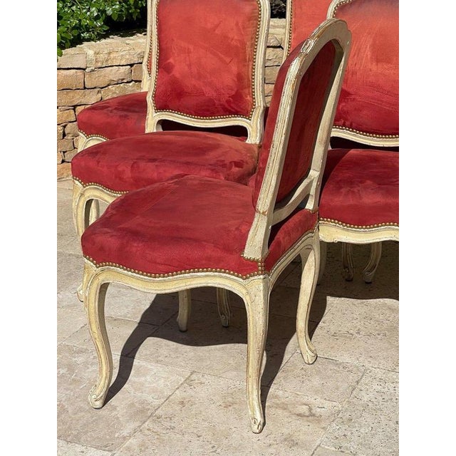 Louis XV Chairs, Set of 6 For Sale - Image 12 of 13