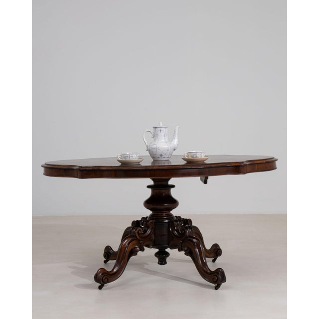 19th Century Victorian Tilt-Top Table with Hidden Compartment on Casters, Antique, United Kingdom, 19th Century For Sale - Image 5 of 18