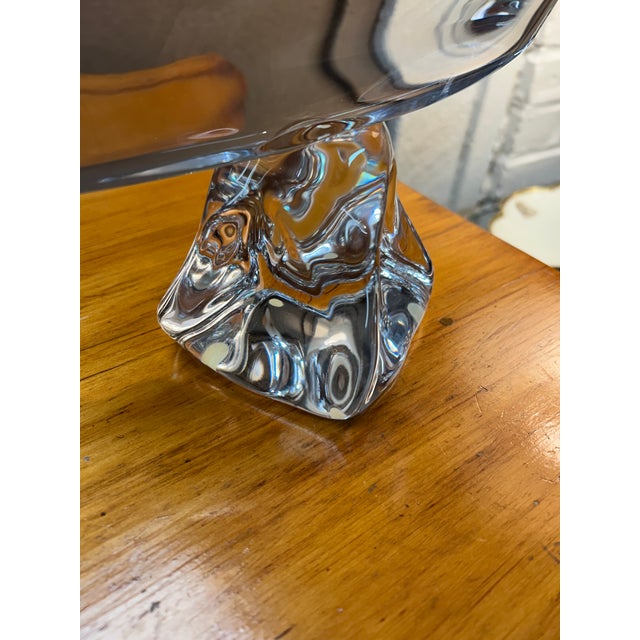 Daum Heavy Glass Sailboat Sculpture For Sale In Philadelphia - Image 6 of 10