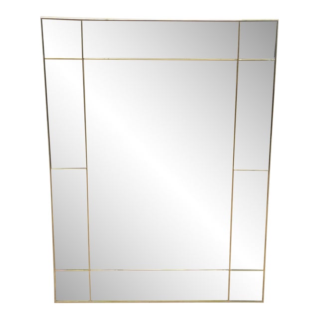 Bassett Mirror With Beveled Inserts For Sale