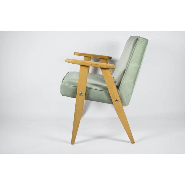 Teak 366 Armchair by J. Chierowski, 1960s For Sale - Image 6 of 9