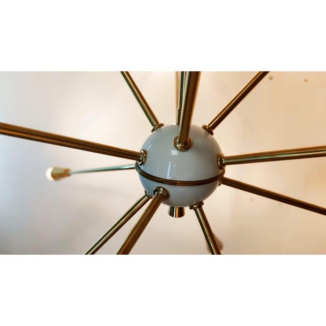 Sputnik 12-Light Hanging Lamp from Stilnovo For Sale - Image 11 of 17