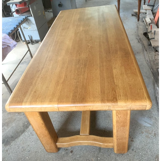 Oak Dining Table, 1950s For Sale - Image 6 of 18
