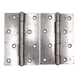 Pair of Vintage 4 X 5.875 In. Steel Stanley Door Hinges