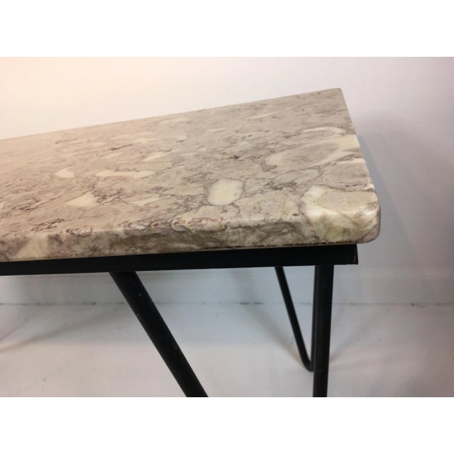 Mid-Century Modern Mid Century Marble Coffee Table For Sale - Image 3 of 7