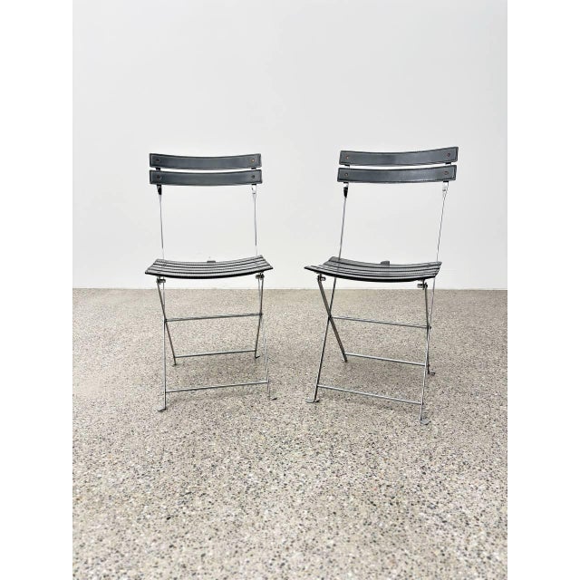 Contemporary Celestina Folding Chair by Marco Zanuso for Zanotta For Sale - Image 3 of 11