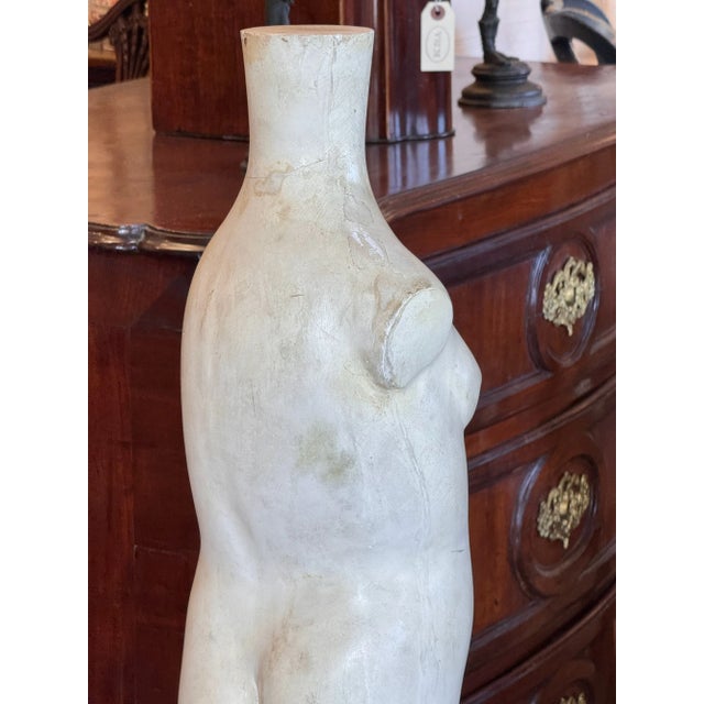 A standing polished plaster figure. Great conversation piece.