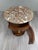 Tan 19th Century Louis XVI Half-Moon Side Table in Mahogany and Marble, 1920s For Sale - Image 8 of 12