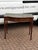 Sheraton Revival Serpentine Front Mahogany Console Table For Sale - Image 3 of 10