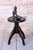 Art Deco Piano Stool in Beech and Iron, Czech, 1940s For Sale - Image 9 of 10