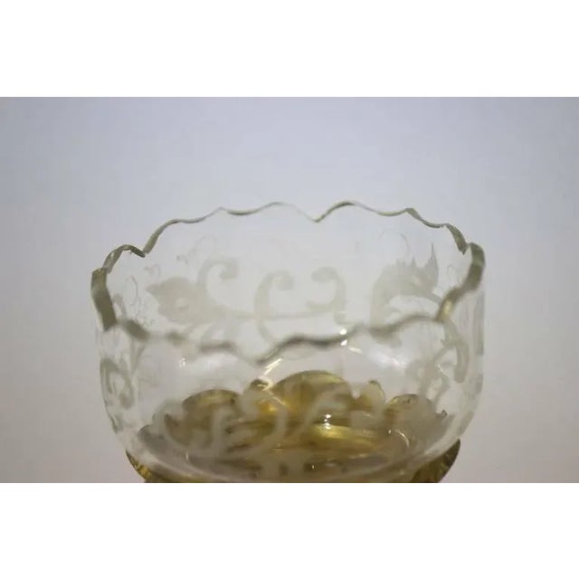 Metal 1850 Antique Neoclassic Gilt Bronze Vases Urns on Onyx Bases - A Pair For Sale - Image 7 of 8