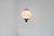 Scandinavian Art Deco Milk Glass Pendant Light with Azure Blue Details, 1930s For Sale - Image 16 of 17