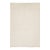Ivory Geometric Handmade Modern Moroccan Wool Area Rug For Sale